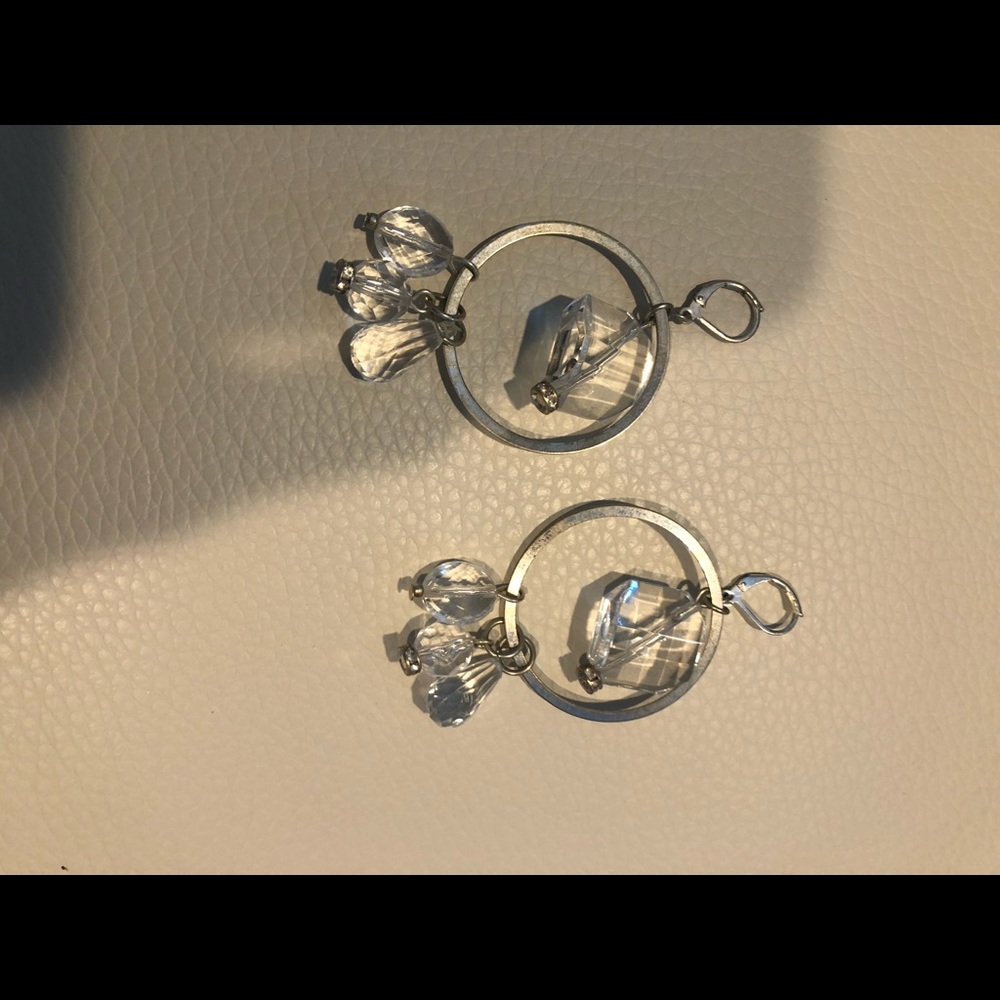 Clear Crystal Earrings